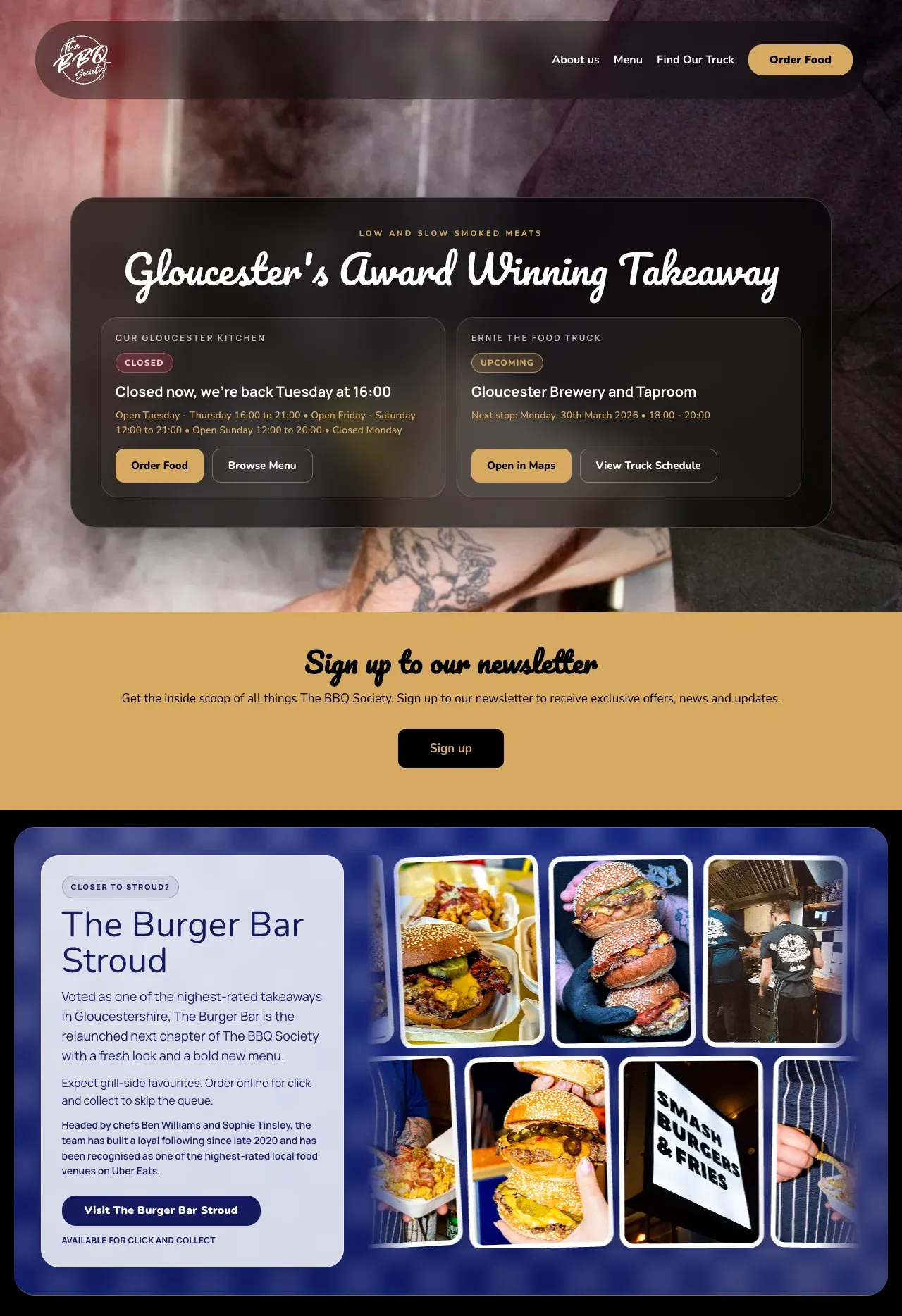 The BBQ Society website